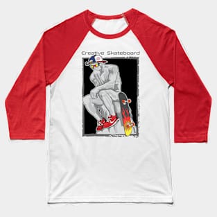 o pensador Baseball T-Shirt